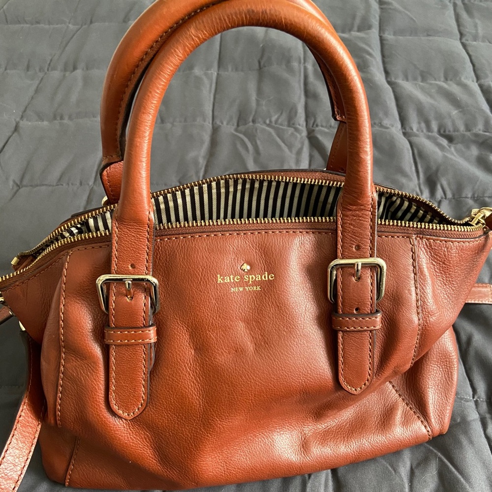 Kate Spade Brown Leather Purse